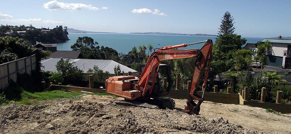 Earthmoving work in Auckland